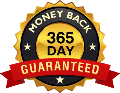 180 Days MoneyBack Guarantee